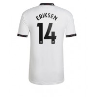 Dres Manchester United Christian Eriksen #14 Gostujuci 2022-23 Kratak Rukav